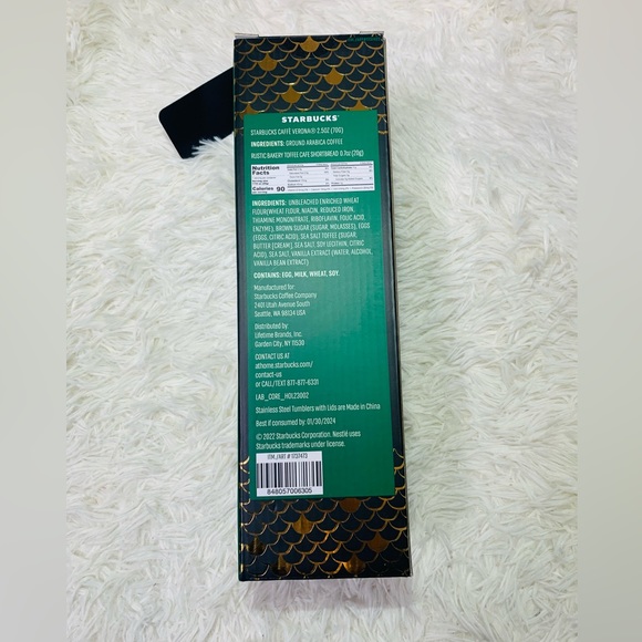 Starbucks Dining Starbucks Tumbler Gift Set Caffeverona Toffee